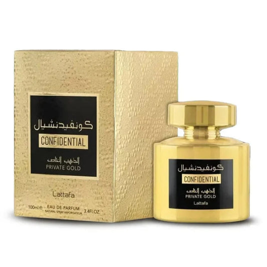 Lattafa Confidential Private Gold 100ml Eau de Parfum