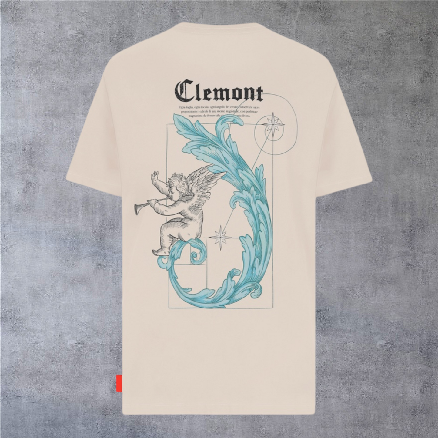 Camiseta Clemont Spirale Silver