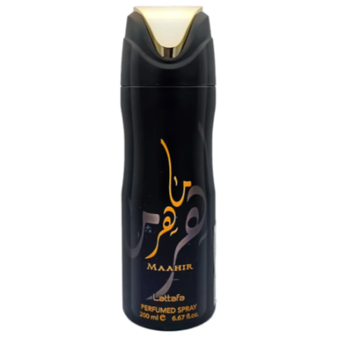 Lattafa Maahir Perfumed Spray Unisex 200ML