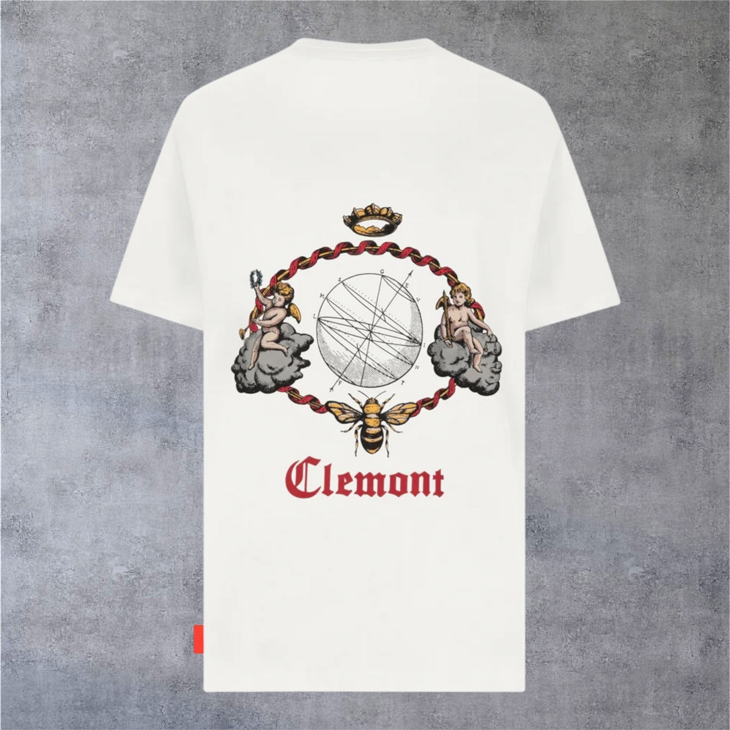 Camiseta Clemont Plutone Crema