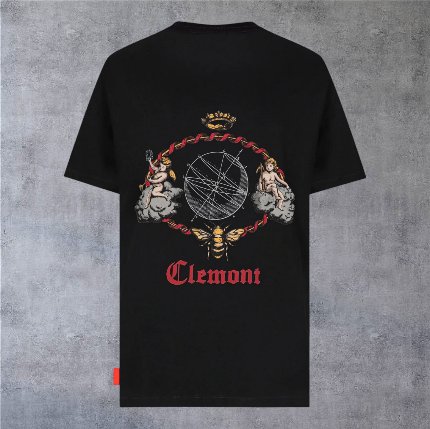 Camiseta Clemont Plutone Negra